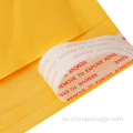 Anuncio publicitario de burbuja blanco amarillo Kraft impermeable personalizado